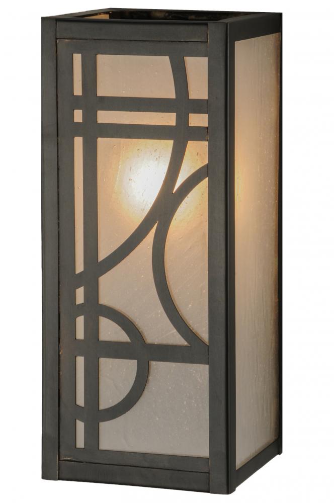 5"W Revival Deco Wall Sconce