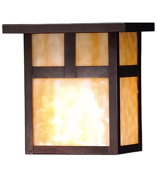 8"W Hyde Park T Mission Wall Sconce