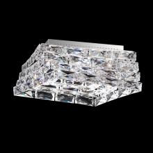 Schonbek 1870 STW710N-SS1S - Glissando 16in LED 120V Flush Mount in Stainless Steel with Clear Crystals from Swarovski