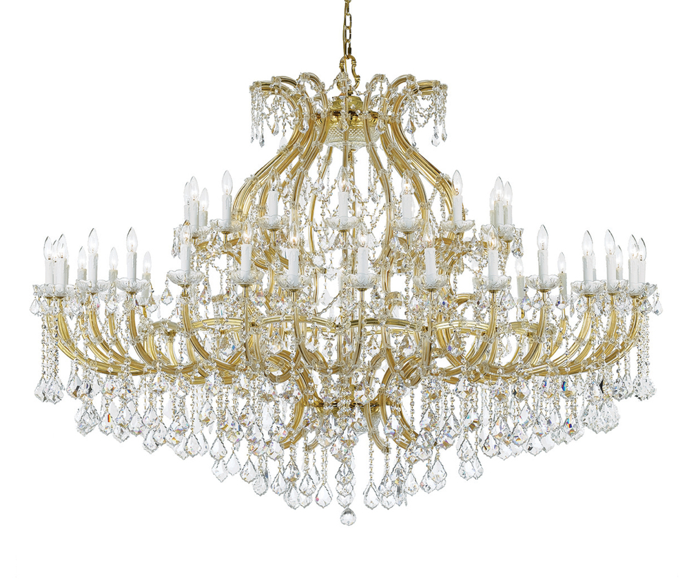 Maria Theresa 49 Light Crystal Gold Chandelier