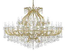 Crystorama 4480-GD-CL-MWP - Maria Theresa 49 Light Crystal Gold Chandelier