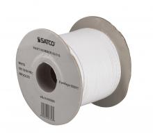Satco Products Inc. 93/316 - Lighting Bulk Wire; 18/1 Stranded AWM 105C UL 1015; 500 Foot/Spool; White