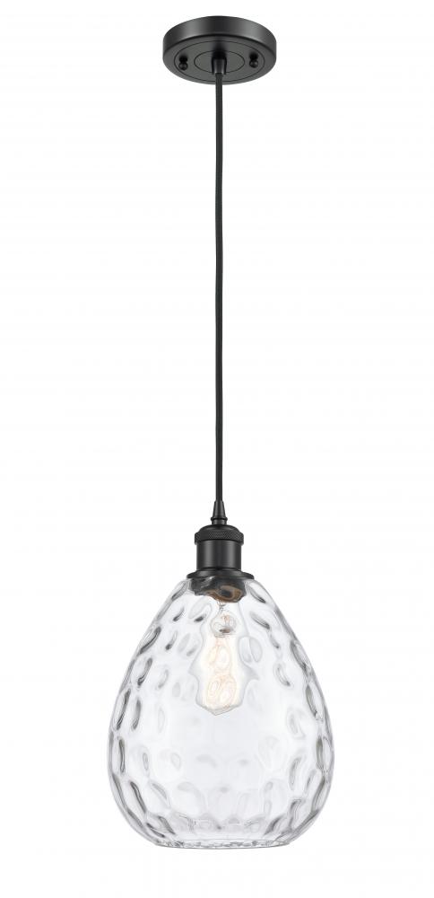 Waverly - 1 Light - 8 inch - Matte Black - Cord hung - Mini Pendant