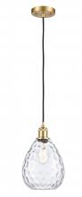 Innovations Lighting 516-1P-SG-G372 - Waverly - 1 Light - 8 inch - Satin Gold - Cord hung - Mini Pendant