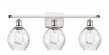 Innovations Lighting 516-3W-WPC-G362 - Waverly - 3 Light - 26 inch - White Polished Chrome - Bath Vanity Light