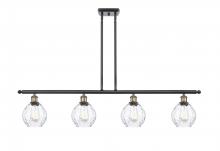 Innovations Lighting 516-4I-BAB-G362 - Waverly - 4 Light - 48 inch - Black Antique Brass - Cord hung - Island Light