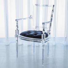 Global Views 3.31164 - Marilyn Acrylic Arm Chair-Admiral Blue