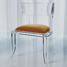 Global Views 3.31327 - Klismos Acrylic Chair-Brown Sugar